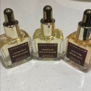 Fragrance Oil Set 3 -- Pumpkin Pie, Sweet Icing, Caramel Latte